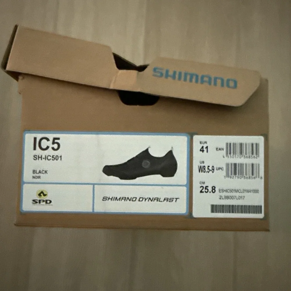 New Shimano SH-IC501 Bicycle Shoes | Black 41.0 Women SH-IC501W W8.5-9 US